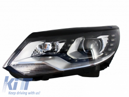 Headlights LED DRL suitable for VW Tiguan MK I Facelift (2012-2015) OEM Xenon Design-image-5994640