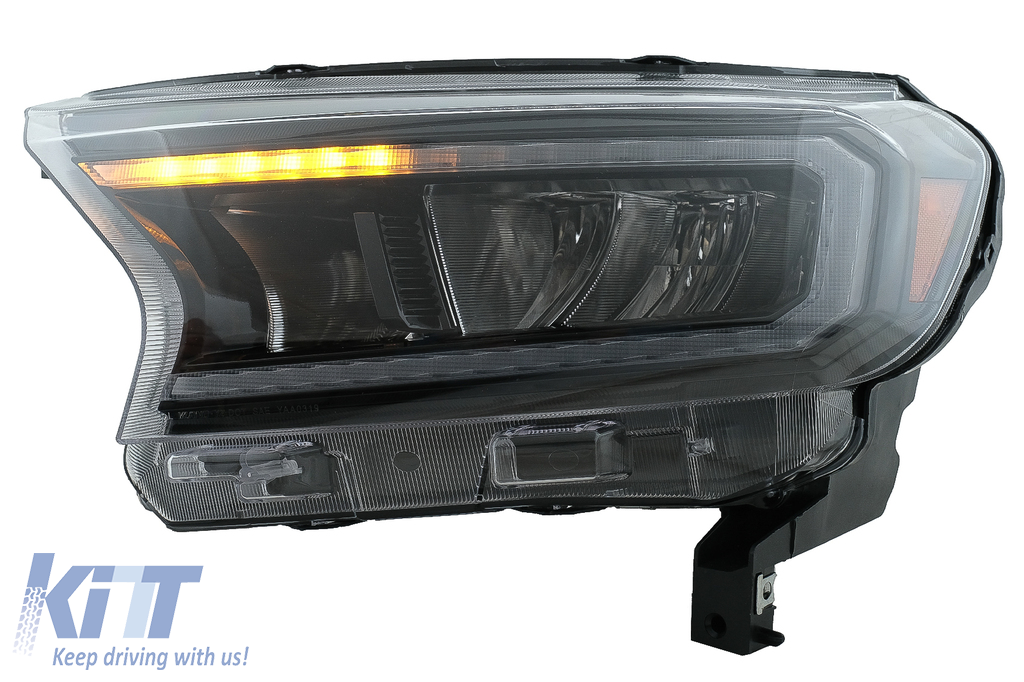 Headlights LED Light Bar suitable for Ford Ranger 2015 2020 LHD