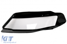 Headlights Lens Glasses suitable for Audi A4 B8 8K Sedan Avant (2008-2012)-image-6098330