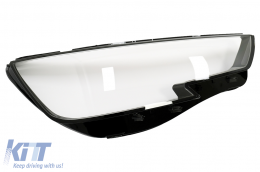 Headlights Lens Glasses suitable for Audi A4 B9 8W Avant Sedan (2016-2018)-image-6098220