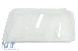 Headlights Lens Glasses suitable for Land Range Rover Sport SUV L320 (2005-2009) Clear Glass Optics-image-6095987