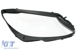 Headlights Lens Glasses suitable for Mercedes C-Class W205 Sedan S205 T-Model (2014-2018) Clear-image-6085811