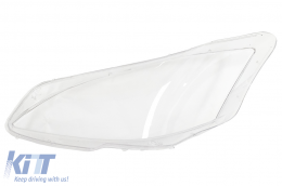 Headlights Lens Glasses suitable for Mercedes S-Class W221 Facelift (2010-2013) Clear-image-6085822