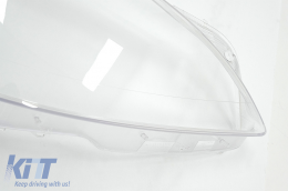 Headlights Lens Glasses suitable for Mercedes S-Class W221 Facelift (2010-2013) Clear-image-6085823