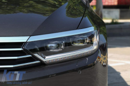 Headlights Lens Glasses suitable for VW Passat B8 3G (2015-2019) Clear-image-6086125