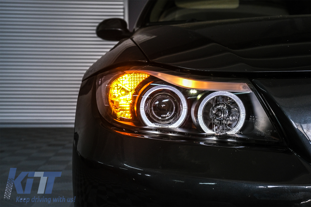 Angel Eyes LED pack for BMW 5 Series E60 E61 Ph 2 (LCI) - with original-fit  xenon - Standard