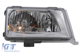 Headlights suitable for Mercedes E Class W124 S124 C124 A124 (01.1985-04.1993) Chrome-image-6106593