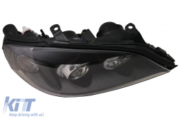 Headlights suitable for Opel Vauxhall Astra G (09.1997-02.2004) Halo Rims Lamps Black-image-6083914