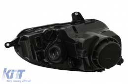 Headlights suitable for VW Golf 5 V (10.2003-2009) Jetta (2005-2010) All Black-image-6099330