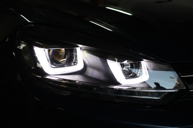 Headlights suitable for VW Golf 6 VI (2008-2013) Golf 7 3D LED DRL