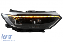 Headlights suitable for VW Passat B8 3G Facelift (2016-2019) LED 2020 Look with Sequential Dynamic Turning Lights-image-6069497