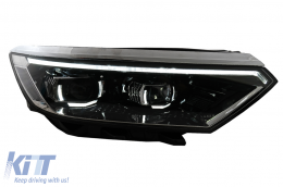 Headlights suitable for VW Passat B8 3G Facelift (2016-2019) LED 2020 Look with Sequential Dynamic Turning Lights-image-6069504