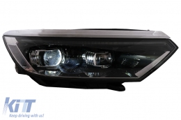 Headlights suitable for VW Passat B8 3G Facelift (2016-2019) LED 2020 Look with Sequential Dynamic Turning Lights-image-6069505