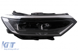 Headlights suitable for VW Passat B8 3G Facelift (2016-2019) LED 2020 Look with Sequential Dynamic Turning Lights-image-6069507