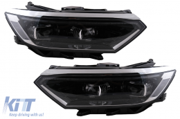 Headlights suitable for VW Passat B8 3G Facelift (2016-2019) LED 2020 Look with Sequential Dynamic Turning Lights-image-6069508