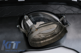 Heckdiffusor für AUDI Q5 8R 11.08-16 Seitenschritte S-Line Look Schwarzes Chrom-image-6062494