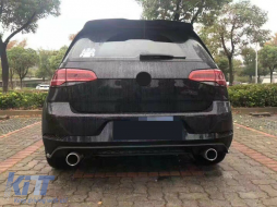 Honeycomb Rear Bumper Reflector Cover suitable for VW Golf 7.5 (2017-2019)-image-6086633