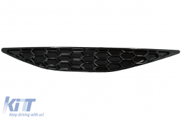 Honeycomb Rear Bumper Reflector Cover suitable for VW Golf 7 GTI Hatchback 5G (2013-2017)-image-6086456