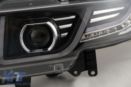 Hűtőrács LED első lámpával Toyota FJ Cruiser XJ10 (2007-2015) dinamikus irányjelző -image-6068560