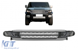 Hűtőrács LED első lámpával Toyota FJ Cruiser XJ10 (2007-2015) dinamikus irányjelző -image-6068779