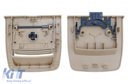 Innere Bodenteppich für Kofferraummatte Handhaben Beige für BMW E61 X5 E70 X6 E71 E72-image-6085458