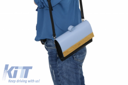 Interchangeable Flap Blue suitable for Lemnia Play Bag Purse - Handmade-image-6027772