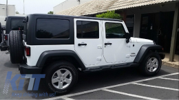 Степенки, подходящи за Jeep Wrangler Rubicon JK (2007-2017) 4 врати, Ретро дизайн-image-6023404