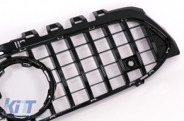 Kühlergrill für Mercedes A W177 V177 04.18-2022 GT-R Panamericana Look Schwarz-image-6042627