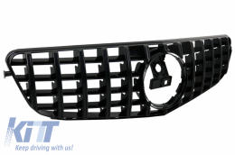 Kühlergrill für Mercedes C63 Look W204 S204 07-14 GT-R Panamericana Design Schwarz-image-6040083