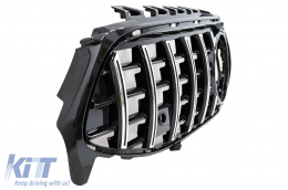 Kühlergrill für Mercedes CLA X118 C118 19+ GT-R Panamericana Design Chrom-image-6069361