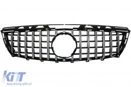 Kühlergrill für Mercedes CLS W218 C218 X218 12-14 GTR Panamericana Look Chrom-image-6069185