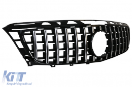 Kühlergrill für Mercedes CLS W218 C218 X218 12-14 GTR Panamericana Look Chrom-image-6069202