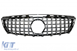 Kühlergrill für Mercedes CLS W218 C218 X218 Sport Line 11-14 GTR Look Gitter-image-6069173