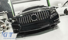 Kühlergrill für Mercedes CLS W218 C218 X218 Sport Line 11-14 GTR Look Gitter-image-6069249