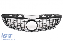 Kühlergrill für Mercedes CLS W218 C218 X218 2011-2014 GT-R Panamericana Look Chrom-image-6073573