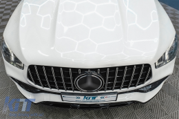 Kühlergrill für Mercedes GLE SUV W167 V167 GLE Coupé C167 Sportpaket 19+ GTR Look-image-6089387