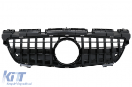 Kühlergrill für Mercedes SLK-Klasse R172 11-15 Unterer GTR Panamericana Look-image-6068675