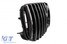 Kühlergrill Frontgrill für Mercedes GLS SUV X167 2019-2023 GT-R Panamericana Look Chrom-image-6086587