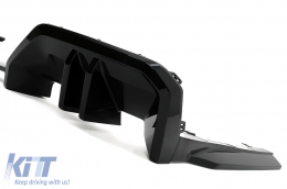 Kit aerodinamico per BMW Serie 5 G60 M-Tech 2023- Black Knight Design Diffusore Spoiler-image-6108932