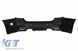 Kit Carbonio Punte Parafanghi Nero per BMW F30 11-19 EVO Style Senza Fendinebbia-image-6059659