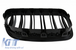 Kit Carrosserie Double Diffuseur Grilles BMW 5 F10 Pare-chocs M-Technik Look-image-6040631