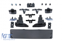 Kit carrosserie Pare-chocs pour VW Tiguan II Mk2 AD BW 16-19 Calandre Diffuseur-image-6108580