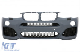 Kit carrosserie pour BMW X3 F25 14+ Pare-chocs Grilles Jupes Exhaust M-Design--image-6022188