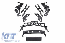 Kit carrosserie pour Mercedes Classe E W212 Facelift 13-16 E63 AMG Design Noir --image-6043911