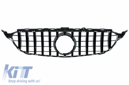 Kit carrosserie pour MERCEDES Classe W205 Berline 14-18 Grille Avant C63 Design--image-6053218