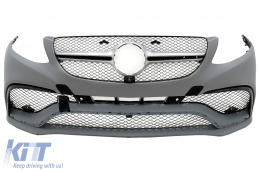 Kit Carrosserie pour MERCEDES GLE Coupe C292 15+ Pare-chocs Embouts Look Noir--image-6004401