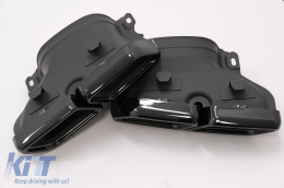 Kit Carrosserie pour MERCEDES GLE Coupe C292 15+ Pare-chocs Embouts Look Noir--image-6006247