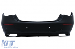 Kit Carrozzeria Conversione per Mercedes Classe S W223 Limousine 2020+ S450 Design Paraurti Griglia-image-6098751