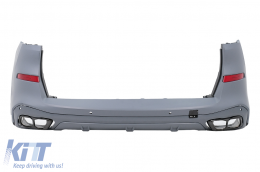 Kit Carrozzeria conversione per per BMW X5 G05 (2019-2022) e LCI (2023-up) M-Tech Design Paraurti Passaruota Terminali Scarico-image-6108220