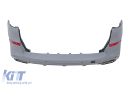 Kit Carrozzeria conversione per per BMW X5 G05 (2019-2022) e LCI (2023-up) M-Tech Design Paraurti Passaruota Terminali Scarico-image-6108222